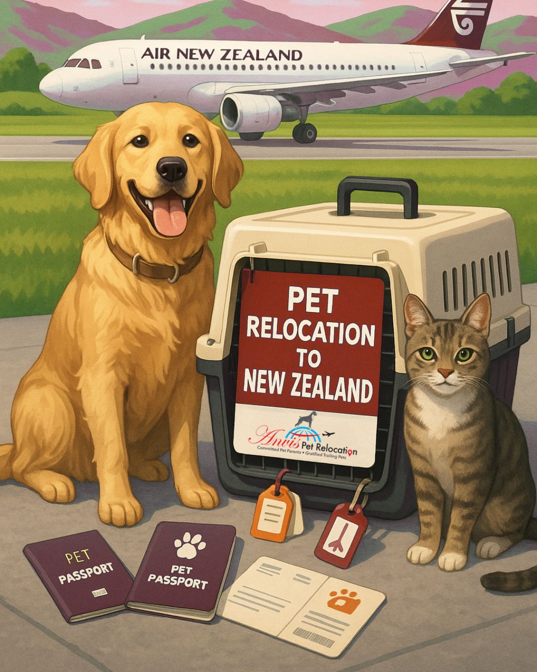 Pet Relocation To New Zealand