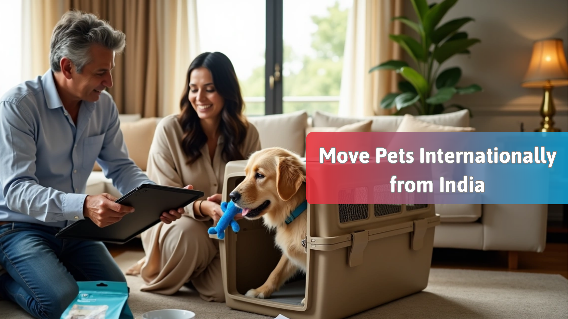 How to Move Pets Internationally from India: A Stress-Free Guide for Pet Parents