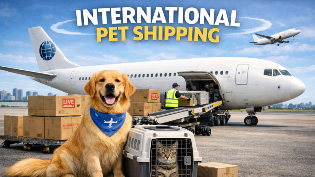 International Pet Shipping Explained: How Pets Travel Safely Across Countries